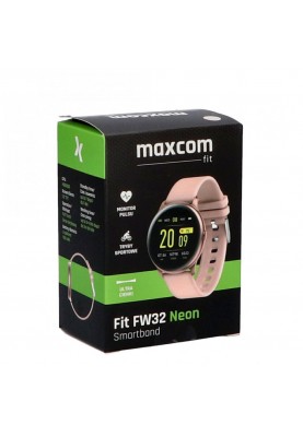 Смарт-годинник Maxcom Fit FW32 NEON Pink