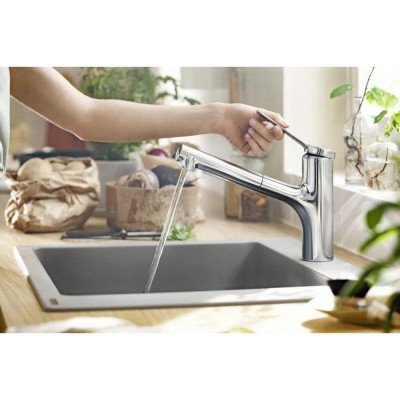 Змішувач для кухонного миття Hansgrohe Zesis M33 74800000