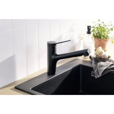 Змішувач для кухонного миття Hansgrohe Zesis M33 74800670