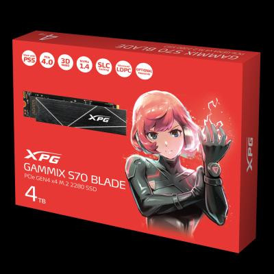 SSD накопичувач ADATA XPG Gammix S70 Blade 4TB (AGAMMIXS70B-4T-CS)