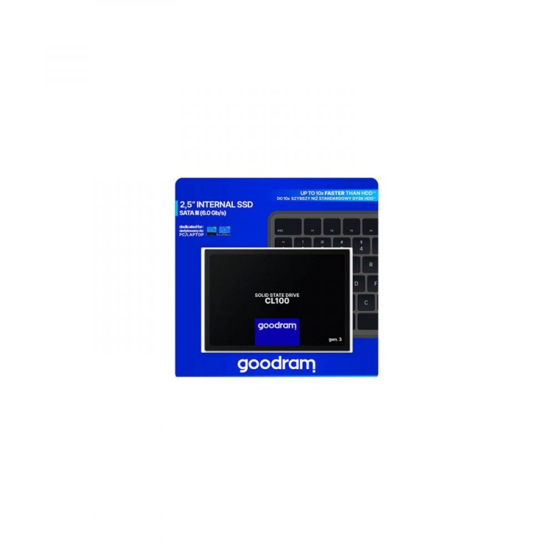 SSD накопичувач GOODRAM CL100 GEN.3 480 GB (SSDPR-CL100-480-G3)