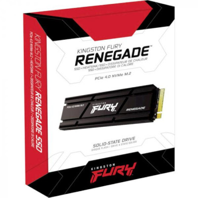 SSD накопичувач Kingston FURY Renegade 500 GB with Heatsink (SFYRSK/500G)