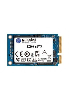 SSD накопичувач Kingston KC600 256 GB (SKC600MS/256G)