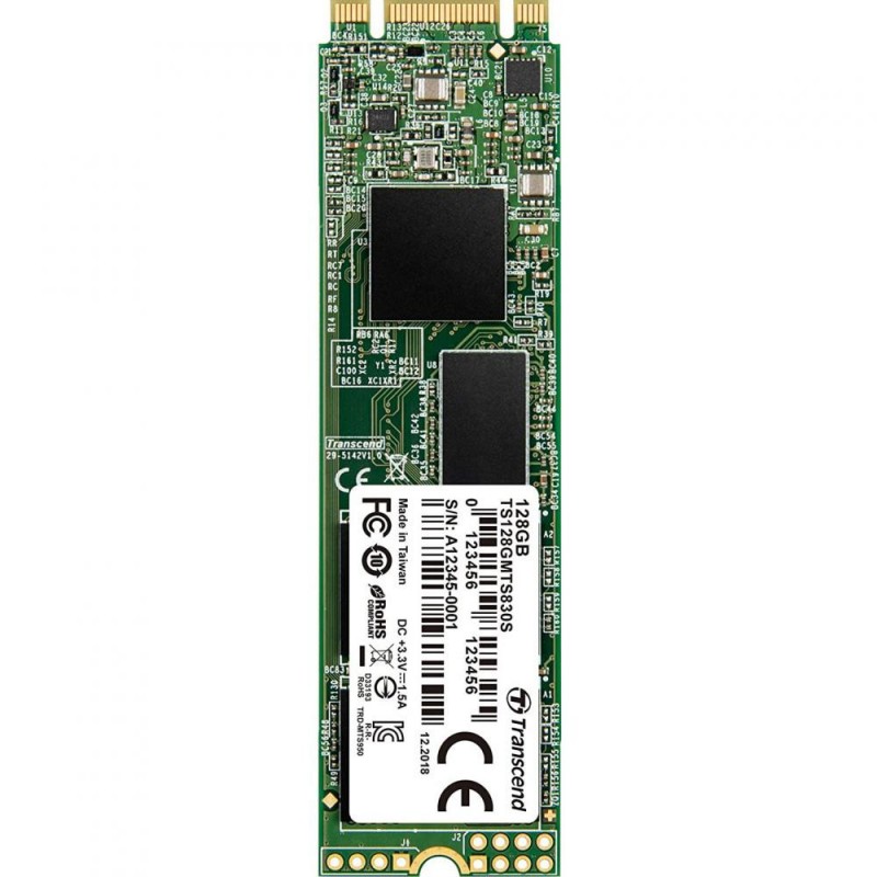 SSD накопичувач Transcend MTS830S 128 GB (TS128GMTS830S)
