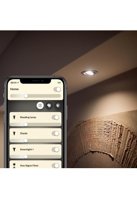 Світлодіодна лампа Philips Hue GU10 5.2W(57W) 2700K White Bluetooth Dimm (929001953505)