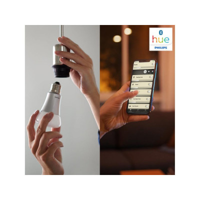 Світлодіодна лампа Philips LED LED Hue Single Bulb E27 9W(60W) 2700K Bluetooth Dim (929001821618)