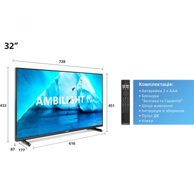 ТБ Philips 32PFS6908/12