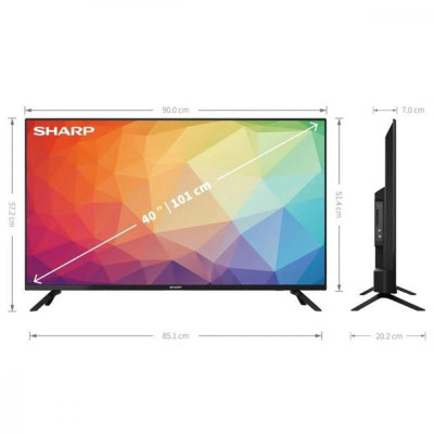 Телевізор Sharp 40FG2EA (2T-C40FG2EL2AB) Телевізор Sharp 40FG2EA (2T-C40FG2EL2AB)