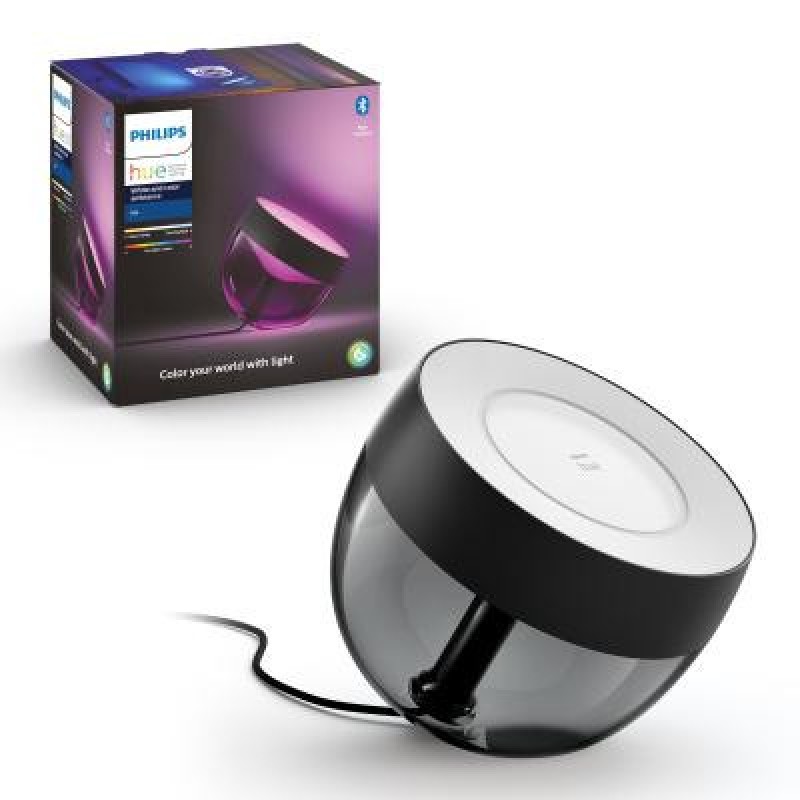 Розумний світильник Philips Hue Iris 2000K-6500K Color Bluetooth чорна (929002376201)