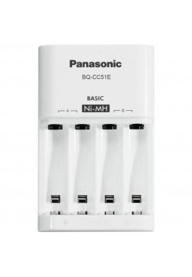 Зарядний пристрій Panasonic Eneloop Basic BQ-CC51E