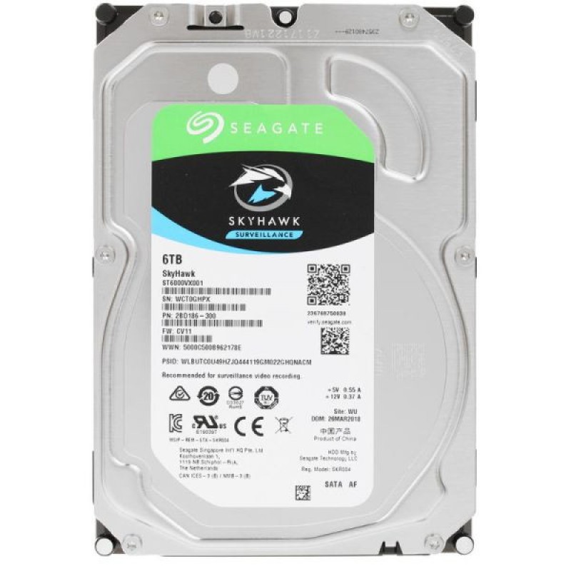 Жорсткий диск Seagate SkyHawk Surveillance 6TB (ST6000VX001)