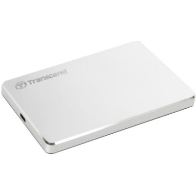 Жорсткий диск Transcend StoreJet 25C3S 1 TB Silver (TS1TSJ25C3S)