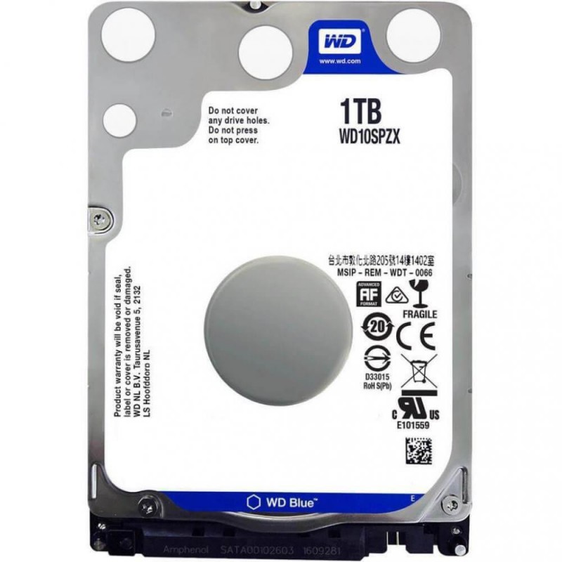 Жорсткий диск WD Blue 2.5" 1 TB (WD10SPZX)