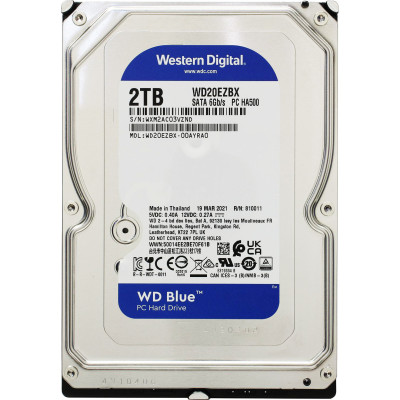 Жорсткий диск WD Blue 2 TB (WD20EZBX)