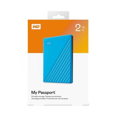 Жорсткий диск WD My Passport 2 TB Sky (WDBYVG0020BBL-WESN)
