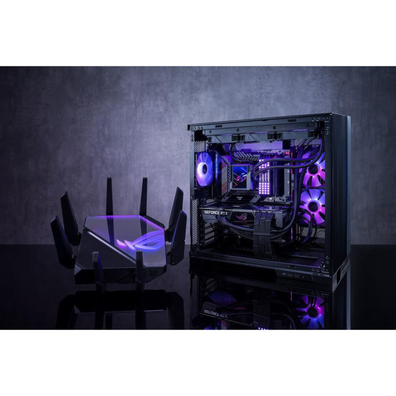 Бездротовий маршрутизатор (роутер) ASUS ROG Rapture GT-AXE16000 (90IG06W0-MU2A10)