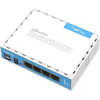 Бездротовий маршрутизатор (роутер) Mikrotik hAP lite classic (RB941-2nD)