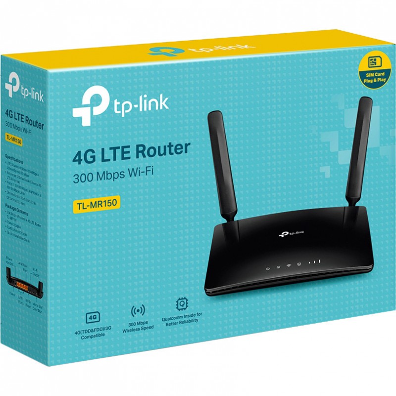 Бездротовий маршрутизатор (роутер) TP-Link TL-MR150