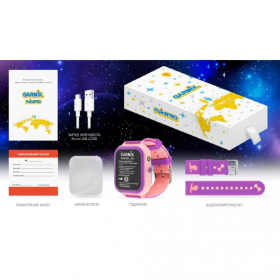 Дитячий розумний годинник GARMIX PointPRO-200 Pink (GMXPP200-P)