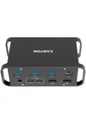 Док-станція для ноутбука Canyon 14 Port USB-C Docking Station HDS-95ST (CNS-HDS95ST)