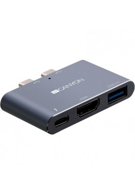 Док-станція для ноутбука Canyon Docking Station with 3 port, Thunderbolt 3 (CNS-TDS01DG)