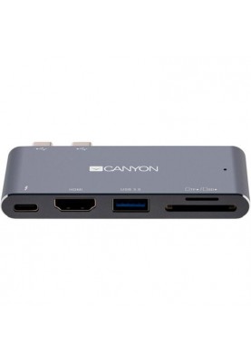 Док-станція для ноутбука Canyon Docking Station with 5 port, Thunderbolt 3 (CNS-TDS05DG)