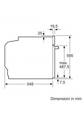 Духовка електрична Bosch HBA172BS0