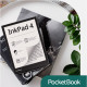 Електронна книга з підсвічуванням PocketBook 743G InkPad 4, Stundust Silver (PB743G-U-CIS)