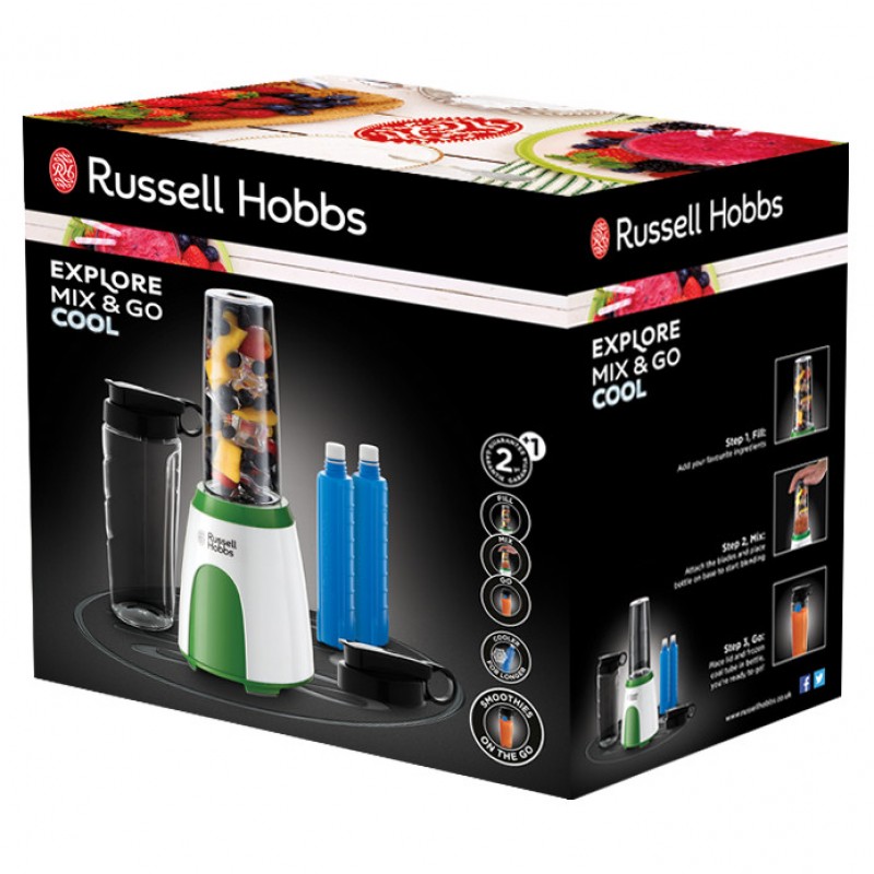 Фітнес-блендер Russell Hobbs Explore Mix&Go Cool 25160-56