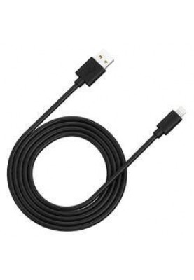 Кабель Lightning Canyon Charge & Sync USB-A to Lightning 2m Black (CNS-MFIC12B)