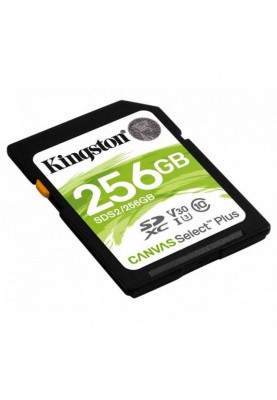 Карта пам'яті Kingston 256 GB SDXC Class 10 UHS-I U3 Canvas Select Plus SDS2/256GB