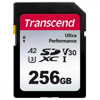 Карта пам'яті Transcend 256 GB SDXC UHS-I U3 A2 (TS256GSDC340S)