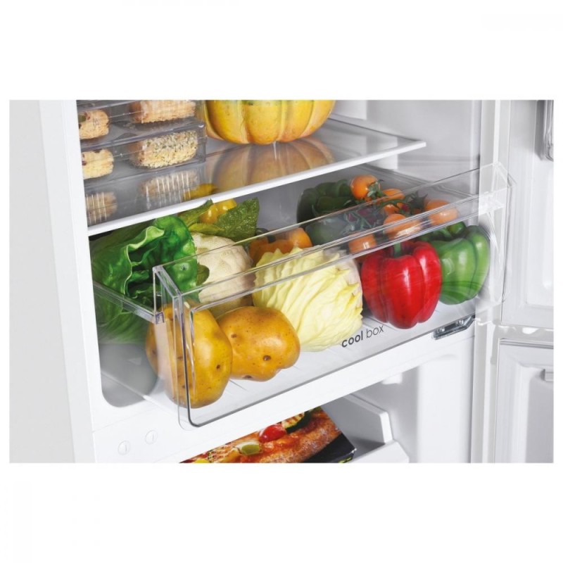 Холодильник із морозильною камерою Candy CCH1T518FW