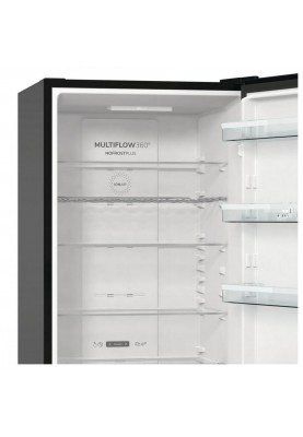 Холодильник з морозильною камерою Gorenje NRK620EABXL4