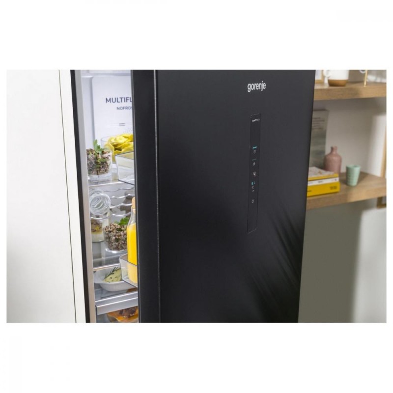 Холодильник з морозильною камерою Gorenje NRK620EABXL4