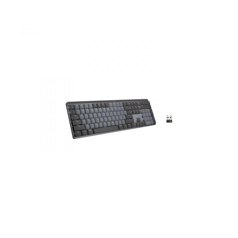 Клавіатура Logitech MX Wireless Illuminated Performance Graphite Clicky (920-010759)