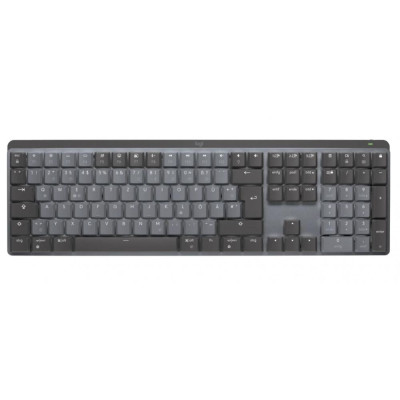 Клавіатура Logitech MX Wireless Illuminated Performance Graphite Clicky (920-010759) Клавіатура Logitech MX Wireless Illuminated Performance Graphite Clicky (920-010759)