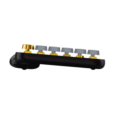 Клавіатура Logitech POP Keys Wireless Mechanical Keyboard UA Blast Yellow (920-010735) Клавіатура Logitech POP Keys Wireless Mechanical Keyboard UA Blast Yellow (920-010735)