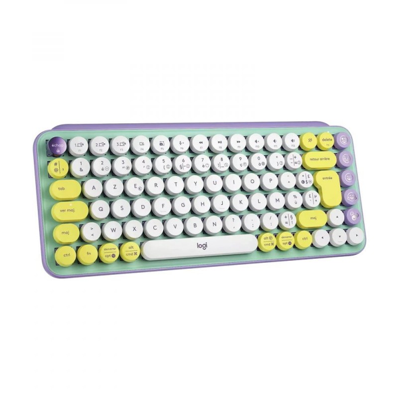 Клавіатура Logitech POP Keys Wireless Mechanical Keyboard UA Daydream Mint (920-010736)