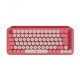 Клавіатура Logitech POP Keys Wireless Mechanical Keyboard UA Rose (920-010737)