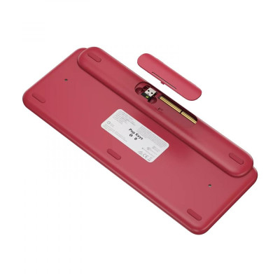 Клавіатура Logitech POP Keys Wireless Mechanical Keyboard UA Rose (920-010737)