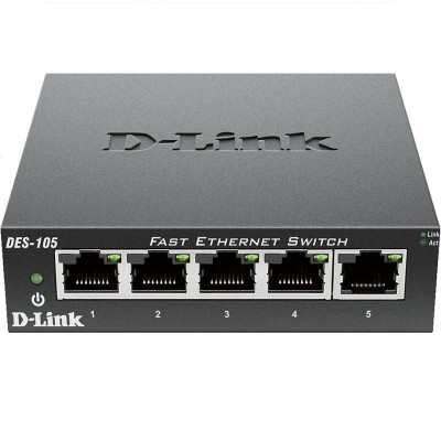 Комутатор некерований D-Link DES-105