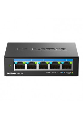 Комутатор некерований D-Link DMS-105/E