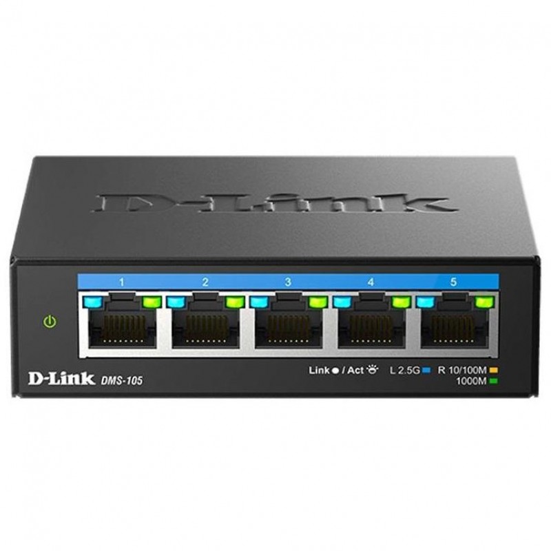 Комутатор некерований D-Link DMS-105/E