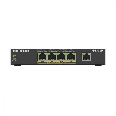 Комутатор некерований Netgear GS305P-200PES