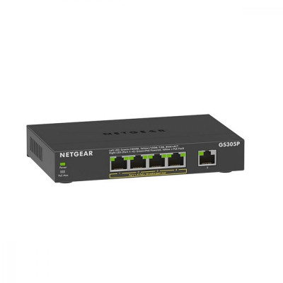 Комутатор некерований Netgear GS305P-200PES