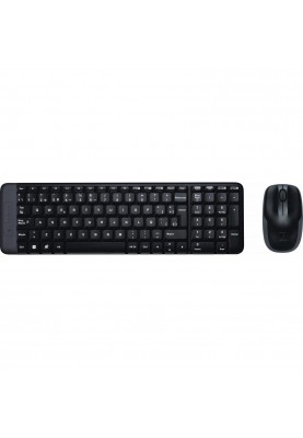 Комплект (клавіатура + миша) Logitech MK220 Wireless Combo (920-003169, 920-003168)