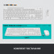 Комплект (клавіатура + миша) Logitech MK295 Silent Off-White UA (920-009824)