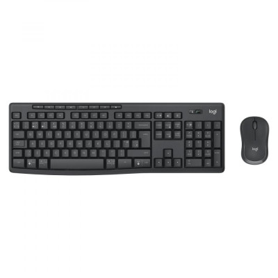 Комплект (клавіатура + миша) Logitech Wireless Combo MK370 Graphite (920-012077)