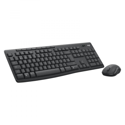 Комплект (клавіатура + миша) Logitech Wireless Combo MK370 Graphite (920-012077)